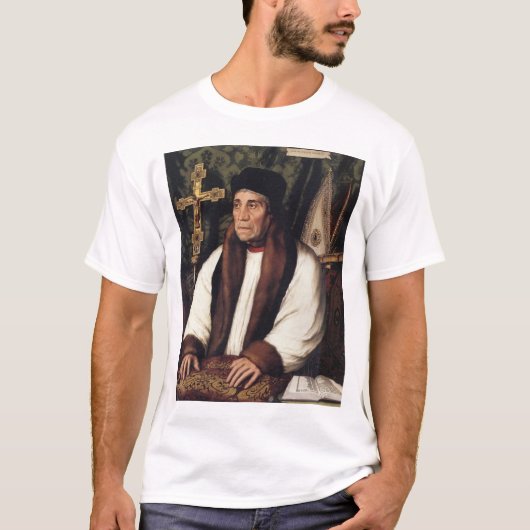Portret van William Warham T-shirt (Voorkant)