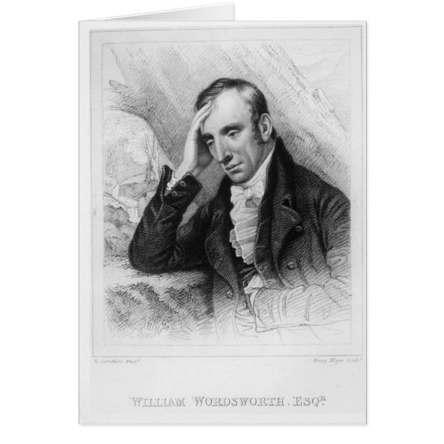 Portret van William Wordsworth (Voorkant)