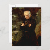 Portret van William Wordsworth 1842 Briefkaart (Voorkant / Achterkant)