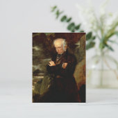 Portret van William Wordsworth 1842 Briefkaart (Staand voorkant)