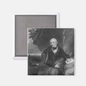 Portret van William Wordsworth Magneet (Voorkant / Achterkant)