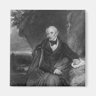 Portret van William Wordsworth Magneet