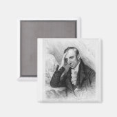Portret van William Wordsworth Magneet (Voorkant / Achterkant)