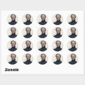 Portret van Winfield Scott stickers (Vel)