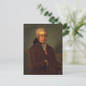Portret van Wolfgang Amadeus Mozart 2 Briefkaart (Staand voorkant)