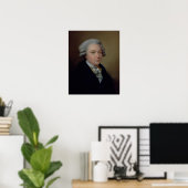 Portret van Wolfgang Amadeus Mozart Poster (Thuiskantoor)
