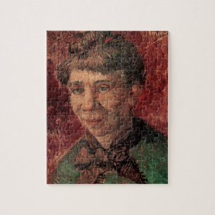 Portret van Woman Madame Tanguy, Vincent van Gogh Legpuzzel