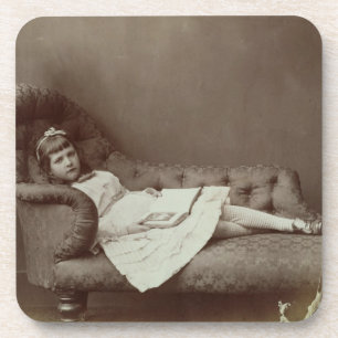 Portret van Xie Kitchin (albumineverdruk) Bier Onderzetter