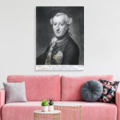 Portret van Zijne Hoogheid Charles Canvas Afdruk (Insitu (Woonkamer))