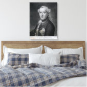 Portret van Zijne Hoogheid Charles Canvas Afdruk (Insitu (Slaapkamer))
