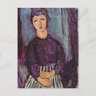 Portret van Zofe door Amedeo Modigliani Briefkaart