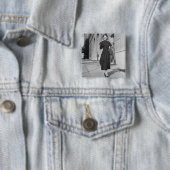 portret vierkante button 5,1 cm (In situ)