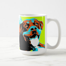 Portret voor Bright en Fun Rottweiler Koffiemok
