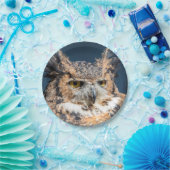 Portret voor grote paarden papieren bordje (Feest)