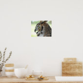 Portret voor grote paarden poster (Keuken)