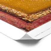 Portret voor het beroep van een smid (40027) poster (Hoek)