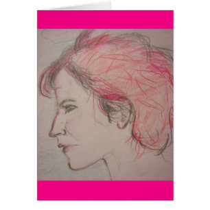 portret voor rotsmeisje