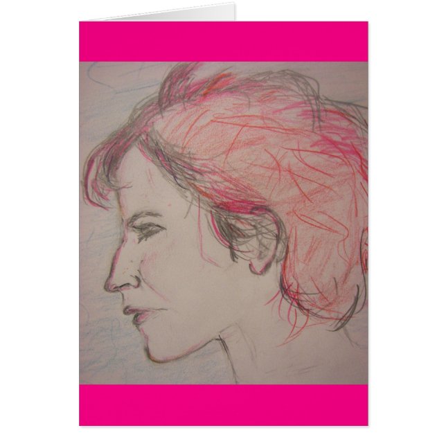 portret voor rotsmeisje (Voorkant)