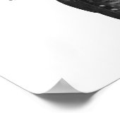 Portret voor zwarte en witte katkatkatjes poster (Hoek)