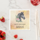 Portret Waterverf Birthday Servet (Insitu)