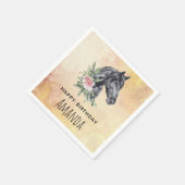 Portret Waterverf Birthday Servet (Hoek)