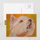 Portret West Highland White Terrier Briefkaart (Voorkant / Achterkant)