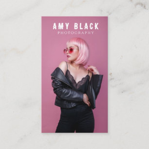 Portret Woman Girl Fotografie Visitekaartje