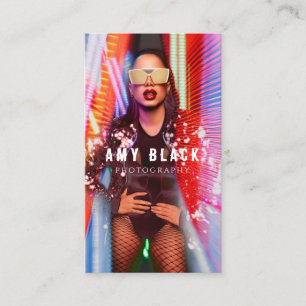 Portret Woman Girl Fotografie Visitekaartje