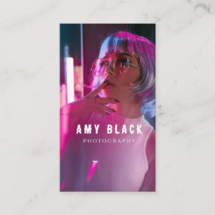 Portret Woman Girl Fotografie Visitekaartje