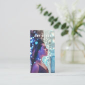 Portret Woman Girl Fotografie Visitekaartje (Staand voorkant)