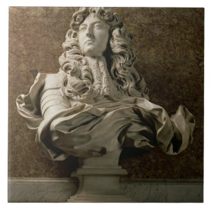 Portretbuis van Louis XIV (1638-1715), 1665, (mar Tegeltje