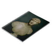 Portretbuste van keizer Trajanus (53-117 na Chr.) Notitieboek (Linkerzijde)