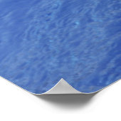 Portretdolfijn met een bal in de mond poster (Hoek)