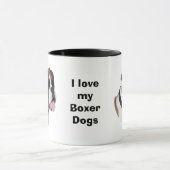 Portretfoto van Boxer-hond Mok (Midden)
