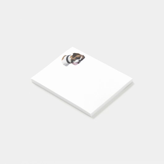 Portretfoto van Boxer-hond Post-it® Notes (Schuin)
