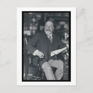 Portretfoto van Edward VII (1841-1910) (b/w Briefkaart