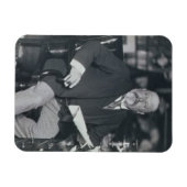 Portretfoto van Edward VII (1841-1910) (b/w Magneet (Horizontaal)