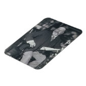 Portretfoto van Edward VII (1841-1910) (b/w Magneet (Linkerzijde)