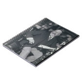 Portretfoto van Edward VII (1841-1910) (b/w Notitieboek (Linkerzijde)