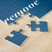 Portretfoto van koningin Elizabeth II; Legpuzzel (Zijkant)