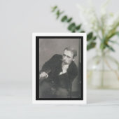 Portretfoto van Walter Crane (1845-1915) van Briefkaart (Staand voorkant)