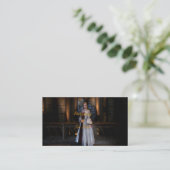 Portretfotograaf visitekaartje (Staand voorkant)