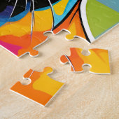 Portretkat Sphynx Pop Art Legpuzzel (Zijkant)