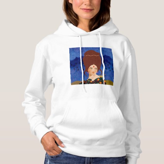 portretkunst hoodie (Voorkant)