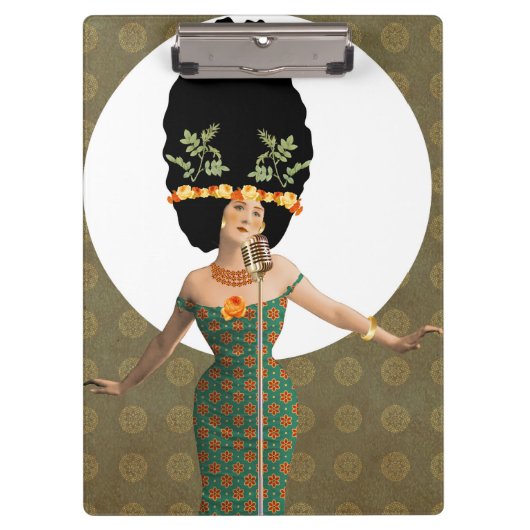 portretkunst klembord (Voorkant)