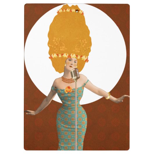 portretkunst klembord (Achterkant)