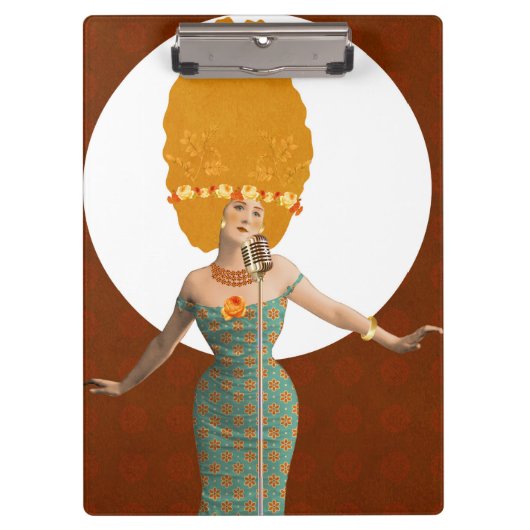 portretkunst klembord (Voorkant)