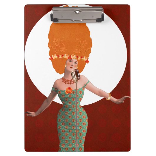 portretkunst klembord (Voorkant)