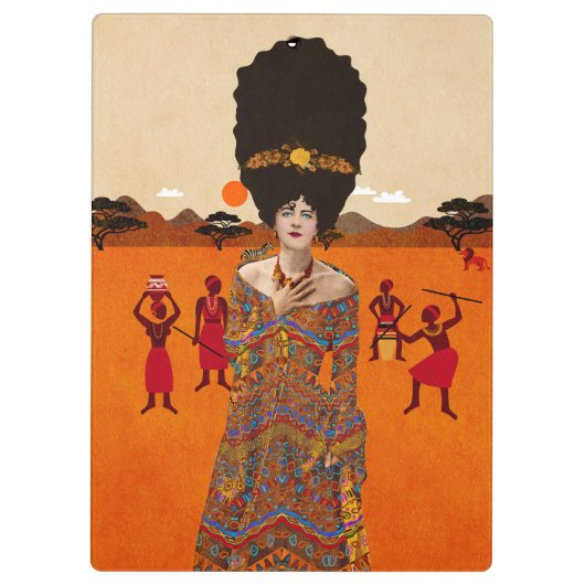 portretkunst klembord (Achterkant)