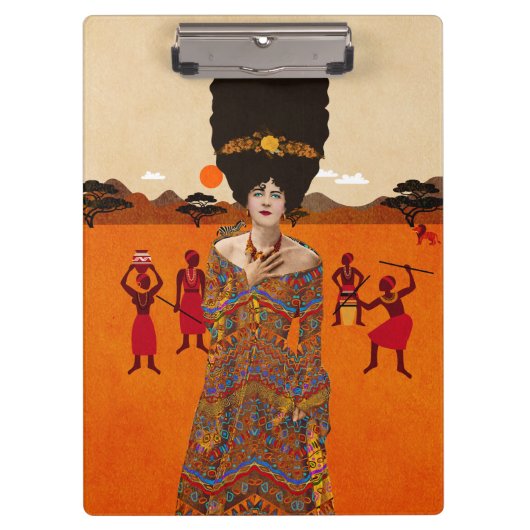 portretkunst klembord (Voorkant)